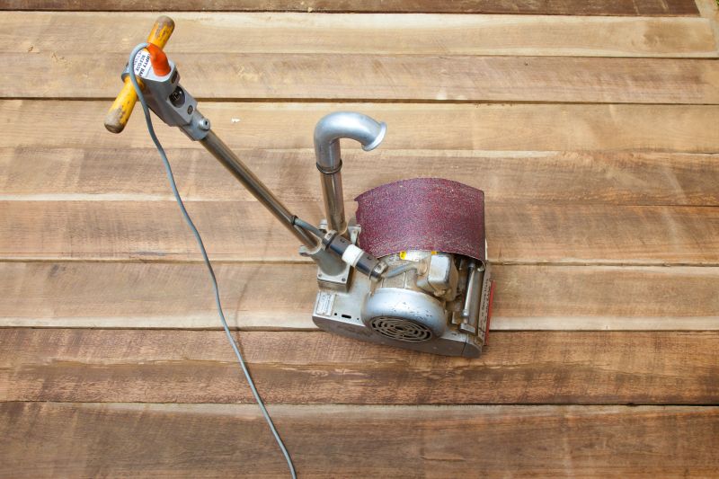 Deck Sanding Equipment