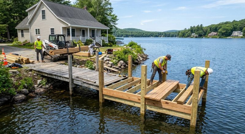 Dock Enlargement in Overland Park, KS